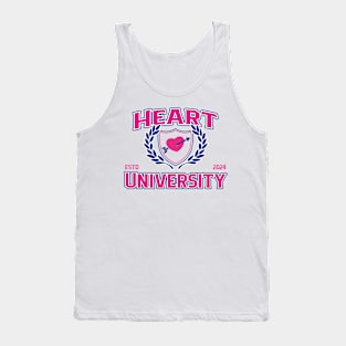 Heart University, Valentines Tank Top